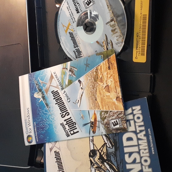Other - Deluxe flight simulator video game